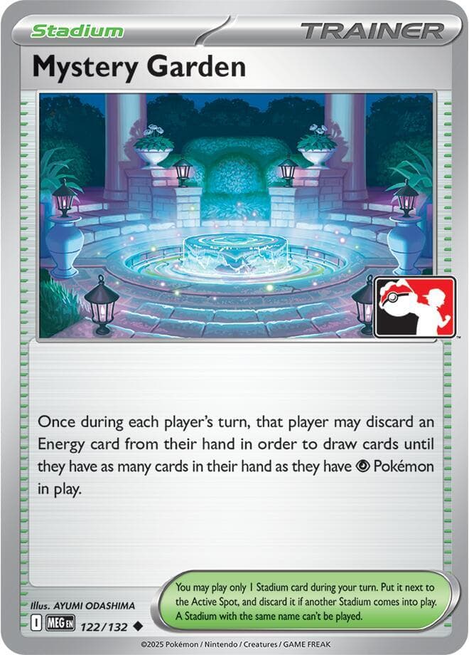 Mystery Garden — Prize Pack Series Cards 122 Pokémon card