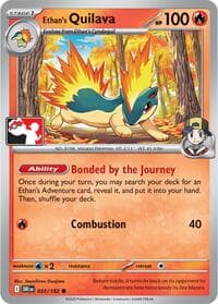 Ethan's Quilava — Prize Pack Series Cards 33