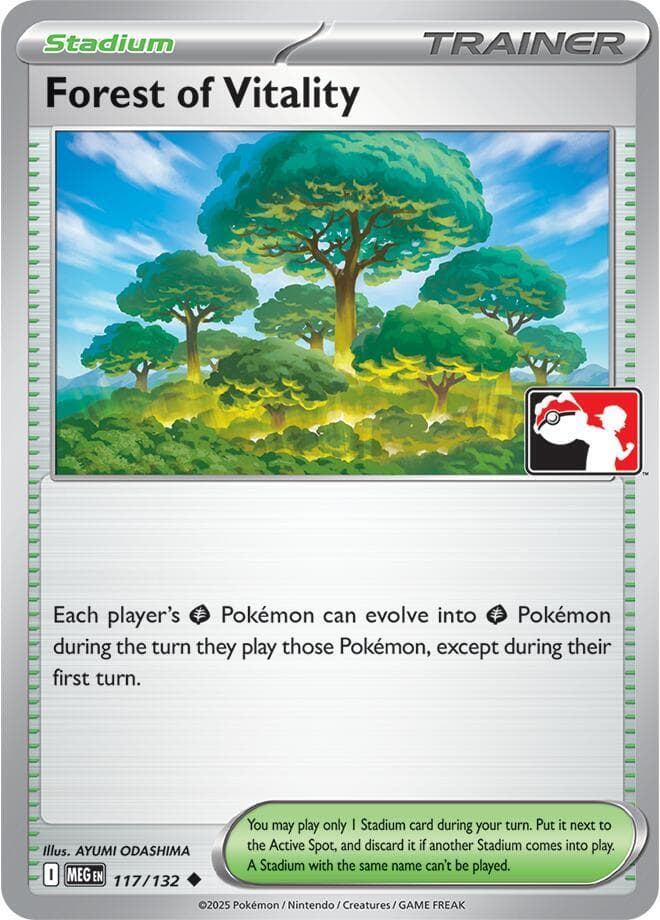 Forest of Vitality — Prize Pack Series Cards 117 Pokémon card
