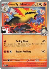 Ethan's Typhlosion — Prize Pack Series Cards 34
