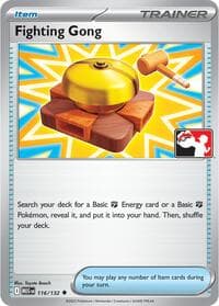 Fighting Gong — Prize Pack Series Cards 116