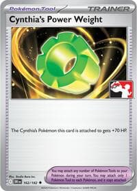 Cynthia's Power Weight — Prize Pack Series Cards 162