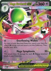 Mega Gardevoir ex — Prize Pack Series Cards 60 Pokémon card