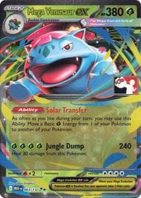 Mega Venusaur ex — Prize Pack Series Cards 3