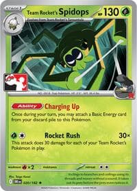 Team Rocket's Spidops — Prize Pack Series Cards 20