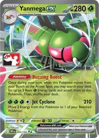 Yanmega ex — Prize Pack Series Cards 3