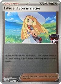 Lillie's Determination (Regional Championships) — League & Championship Cards 119 Pokémon card