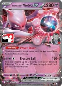 Team Rocket's Mewtwo ex — Prize Pack Series Cards 81 Pokémon card