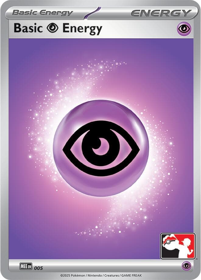 Basic Psychic Energy - MEE 005 — Prize Pack Series Cards 5 Pokémon card