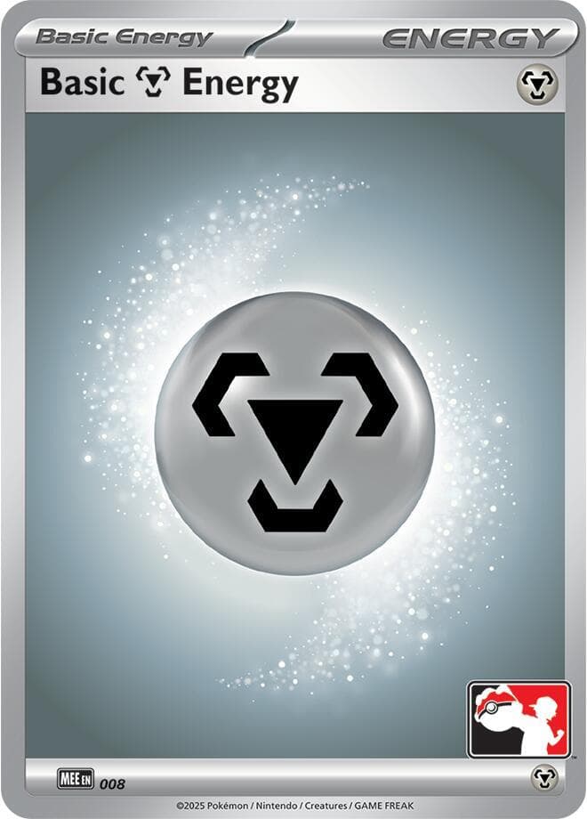 Basic Metal Energy - MEE 008 — Prize Pack Series Cards 8 Pokémon card
