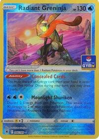 Radiant Greninja - 046/189 (GYM) — Southeast Asia Exclusives 46