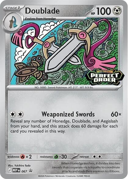 Doublade - 067 — Mega Evolution Promo 67 Pokémon card