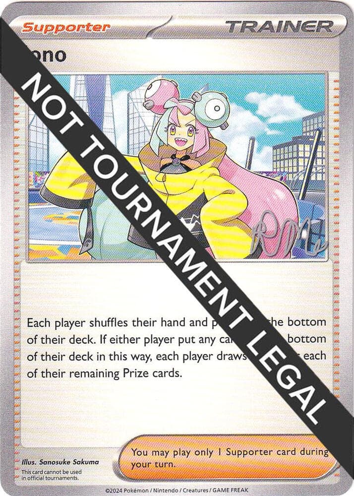 Iono - 2025 (Riley McKay) — World Championship Decks p689024 Pokémon card