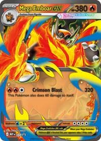 Mega Emboar ex - 035 — Mega Evolution Promo 35