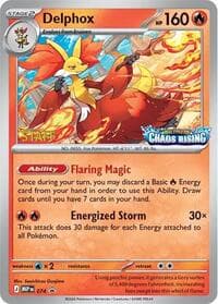 Delphox - 074 [Staff] — Mega Evolution Promo 74