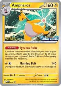 Ampharos - 075 [Staff] — Mega Evolution Promo 75