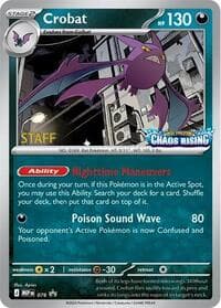 Crobat - 076 [Staff] — Mega Evolution Promo 76