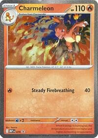 Charmeleon - 079 (Cosmos Holo) — Mega Evolution Promo 79