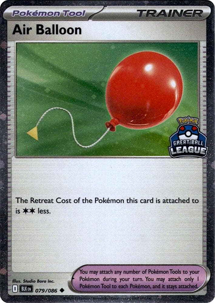 Air Balloon - 079/086 (Great Ball League) — Southeast Asia Exclusives 79 Pokémon card