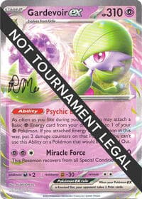 Gardevoir ex - 2025 (Riley McKay) [Gold Stamped] — World Championship Decks p696839 Pokémon card
