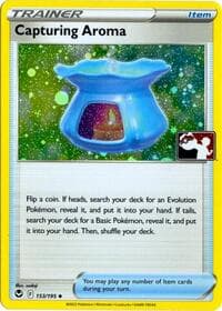 Capturing Aroma - 153/195 (Cosmos Holo) — Prize Pack Series Cards 153