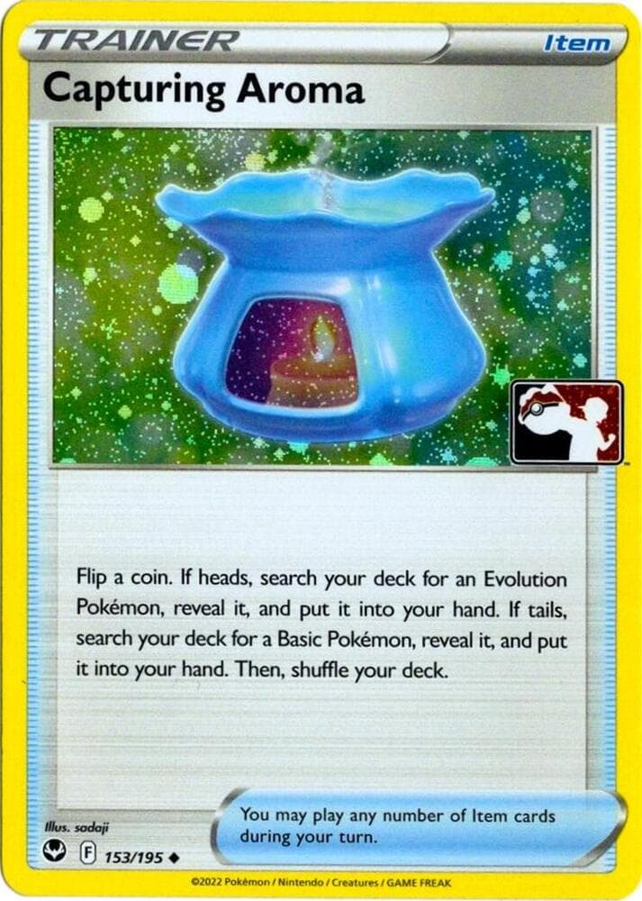 Capturing Aroma - 153/195 (Cosmos Holo) — Prize Pack Series Cards 153 Pokémon card
