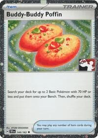 Buddy-Buddy Poffin - 144/162 (Cosmos Holo) — Prize Pack Series Cards 144