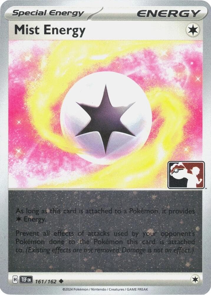 Mist Energy - 161/162 (Cosmos Holo) — Prize Pack Series Cards 161 Pokémon card
