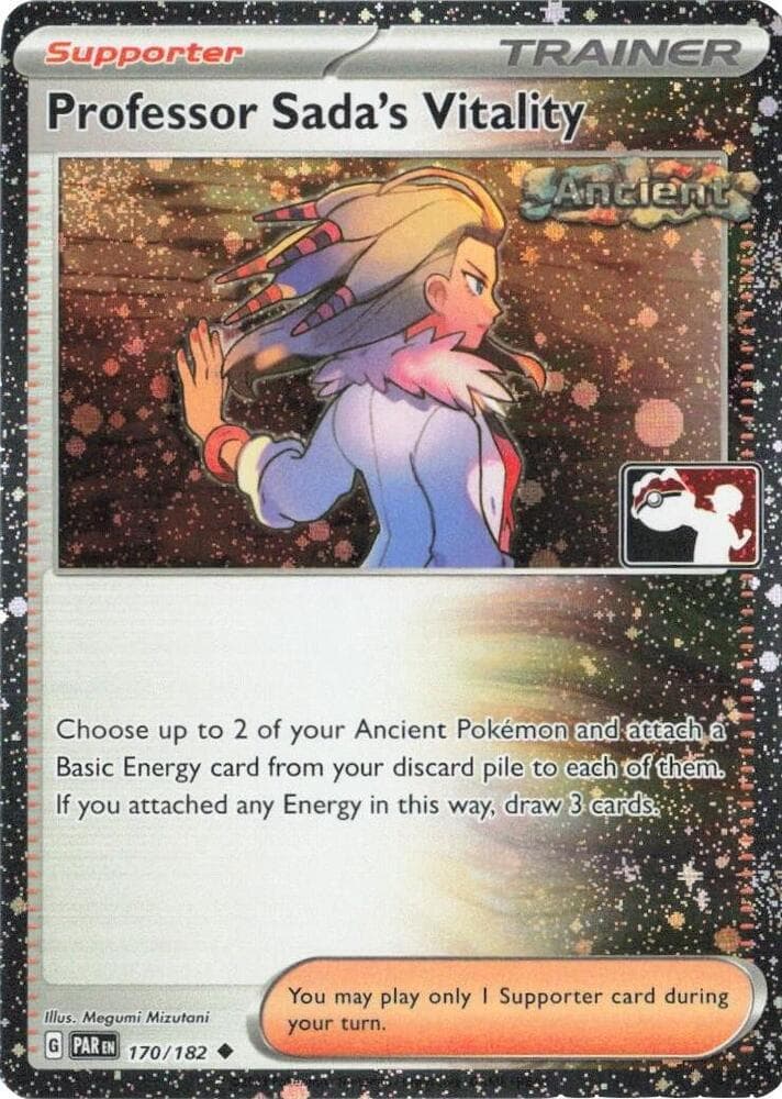 Professor Sada's Vitality - 170/182 (Cosmos Holo) — Prize Pack Series Cards 170 Pokémon card