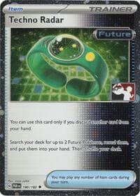 Techno Radar - 180/182 (Cosmos Holo) — Prize Pack Series Cards 180