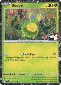 Budew - 004/131 (Cosmos Holo) — Prize Pack Series Cards 4