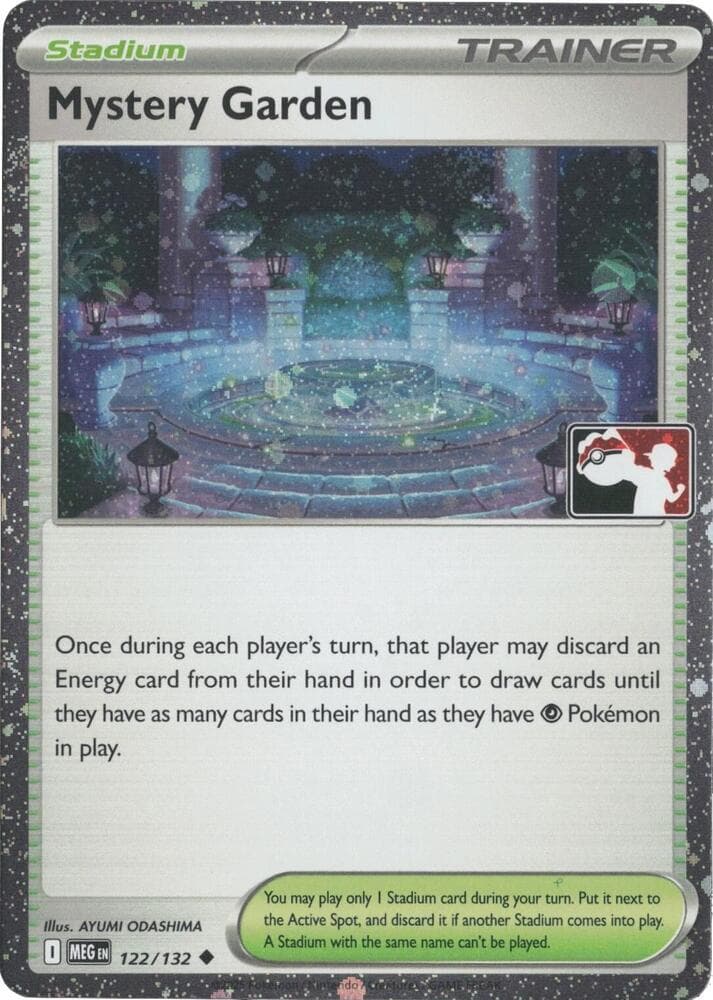 Mystery Garden - 122/132 (Cosmos Holo) — Prize Pack Series Cards 122 Pokémon card