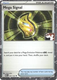 Mega Signal - 121/132 (Cosmos Holo) — Prize Pack Series Cards 121