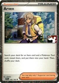 Arven - 166/198 (Cosmos Holo) — Prize Pack Series Cards 166