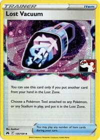Lost Vacuum - 135/159 (Cosmos Holo) — Prize Pack Series Cards 135