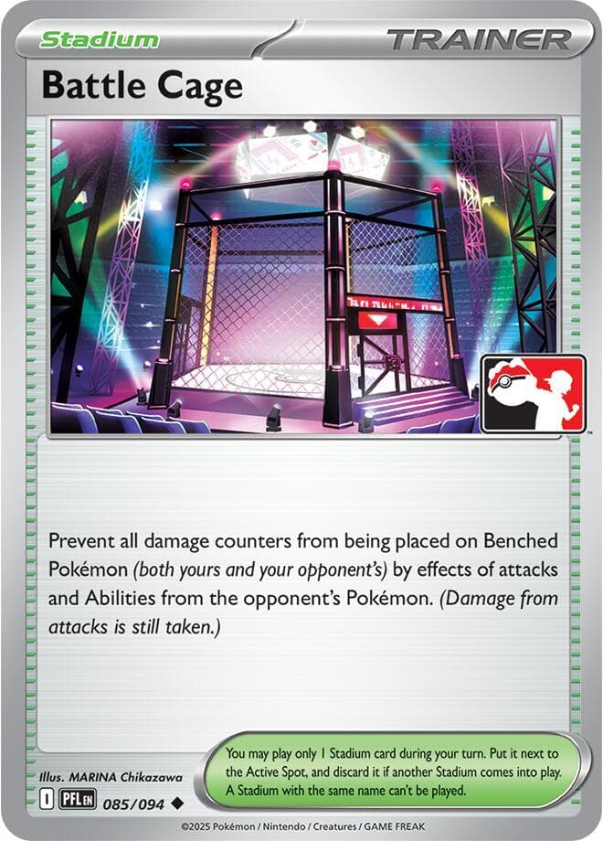 Battle Cage — Prize Pack Series Cards 85 Pokémon card