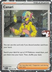 Canari - 185/217 (Cosmos Holo) — Prize Pack Series Cards 185