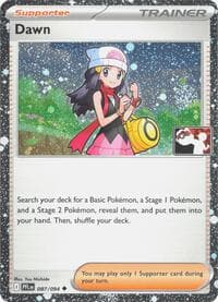 Dawn - 087/094 (Cosmos Holo) — Prize Pack Series Cards 87 Pokémon card