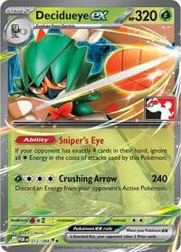 Decidueye ex — Prize Pack Series Cards 12