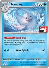 Dewgong — Prize Pack Series Cards 19