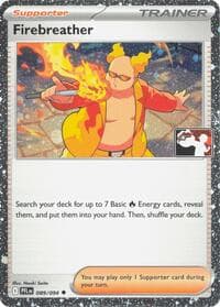 Firebreather - 089/094 (Cosmos Holo) — Prize Pack Series Cards 89