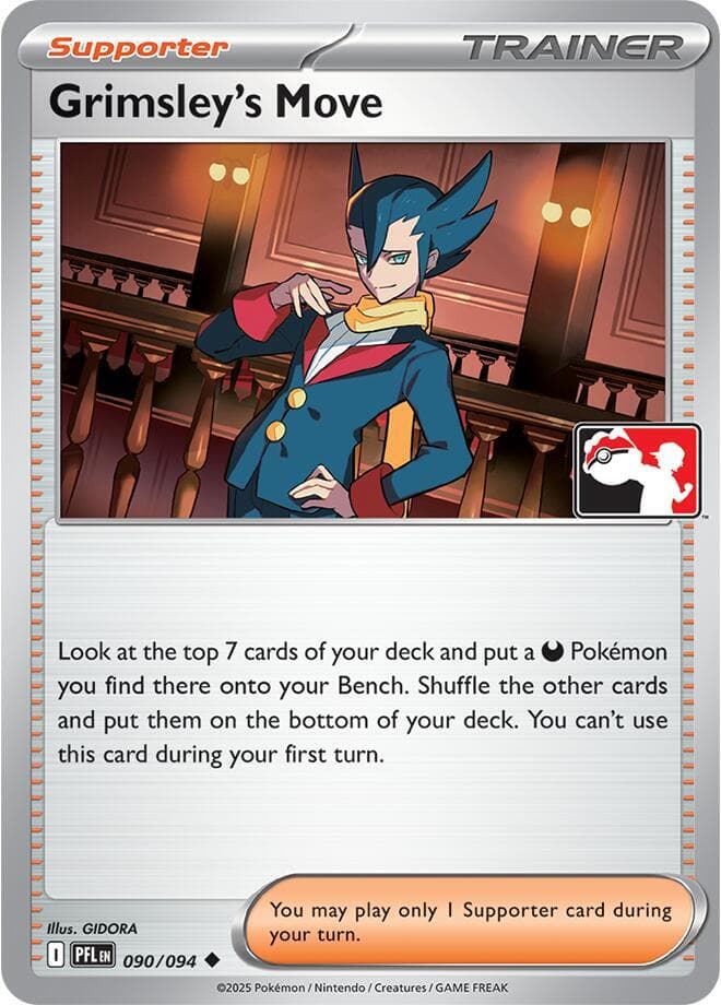 Grimsley's Move — Prize Pack Series Cards 90 Pokémon card