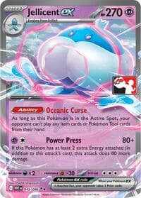 Jellicent ex — Prize Pack Series Cards 45