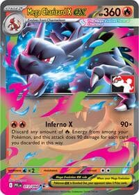 Mega Charizard X ex — Prize Pack Series Cards 13