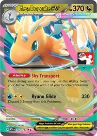 Mega Dragonite ex — Prize Pack Series Cards 152 Pokémon card