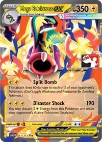 Mega Eelektross ex — Prize Pack Series Cards 61 Pokémon card
