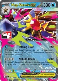Mega Starmie ex — Prize Pack Series Cards 21