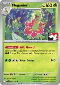 Meganium — Prize Pack Series Cards 10