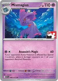 Mismagius — Prize Pack Series Cards 86