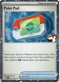 Poke Pad - 081/088 (Cosmos Holo) — Prize Pack Series Cards 81 Pokémon card